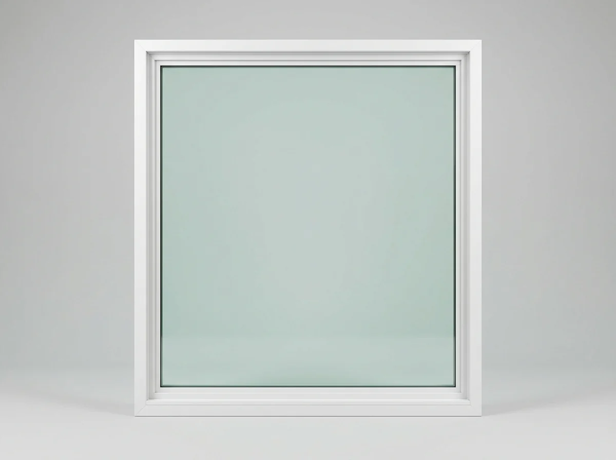 Mr. Glass White Picture Window impact window