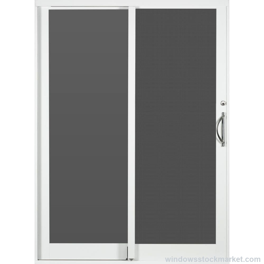 Air Master White Sliding Glass Door impact window